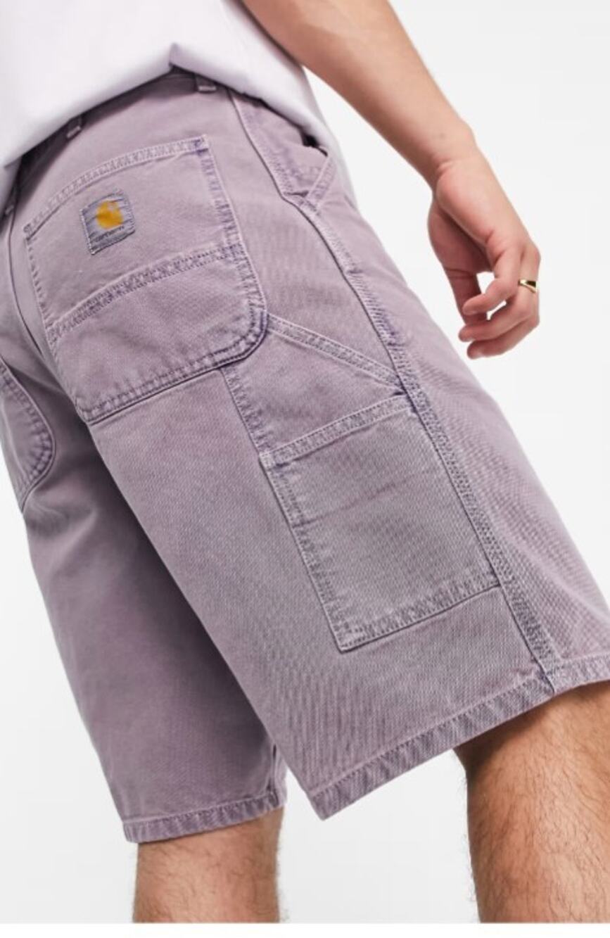 Carhartt Carpenter Men's Shorts Green Outdoor Utility Pockets Workwear Size 42